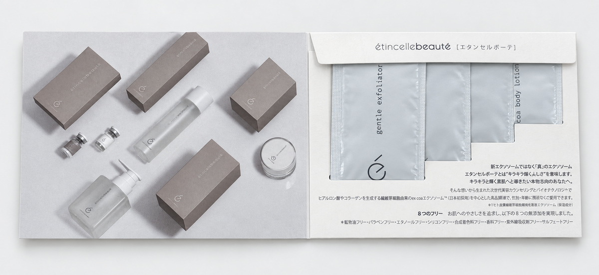 ボーテの専用ホルダー（パウチ用カバー）・開いた状態の再現イメージ